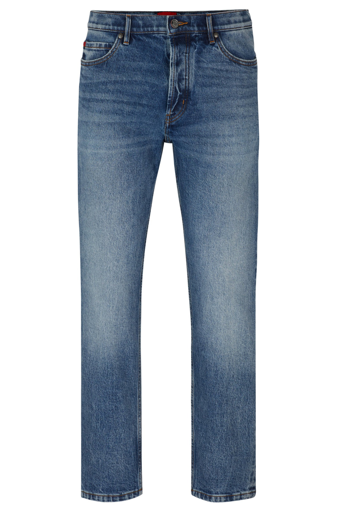 HUGO RED Tapered Fit Jeans in Cotton Mix - HUGO 634 10258279 02-50511326- Concorde Fashion#color_blue-430