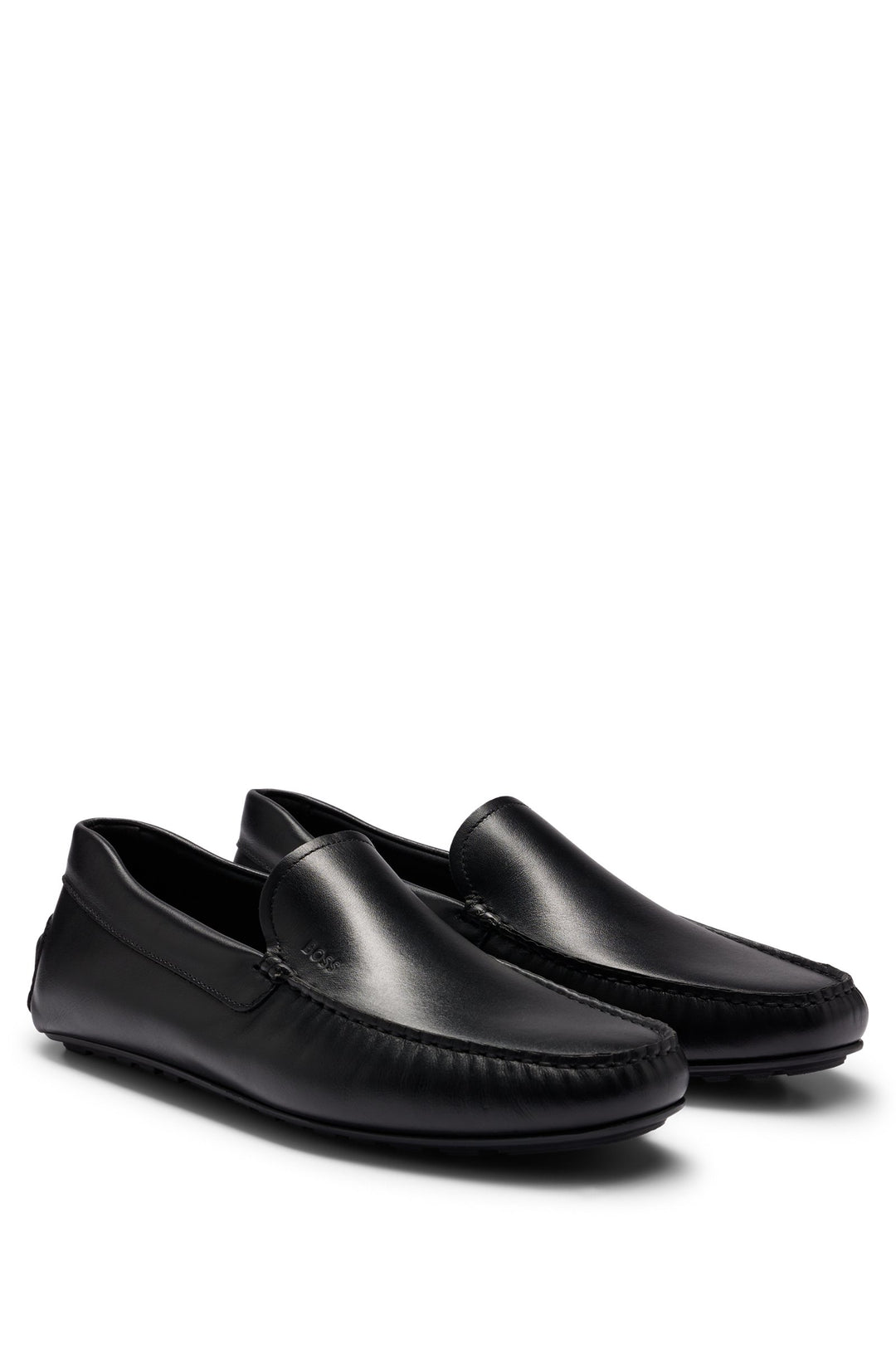 BOSS Standard Sole Formal Shoes in Leather - NOEL_MOCC_LTPL 10258293 01-50517134- Concorde Fashion#color_black-001
