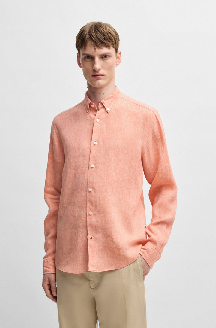 BOSS Casual Shirts Regular Fit - C-LIAM-S-BD-C1-243 50529137- Concorde Fashion#color_orange-823