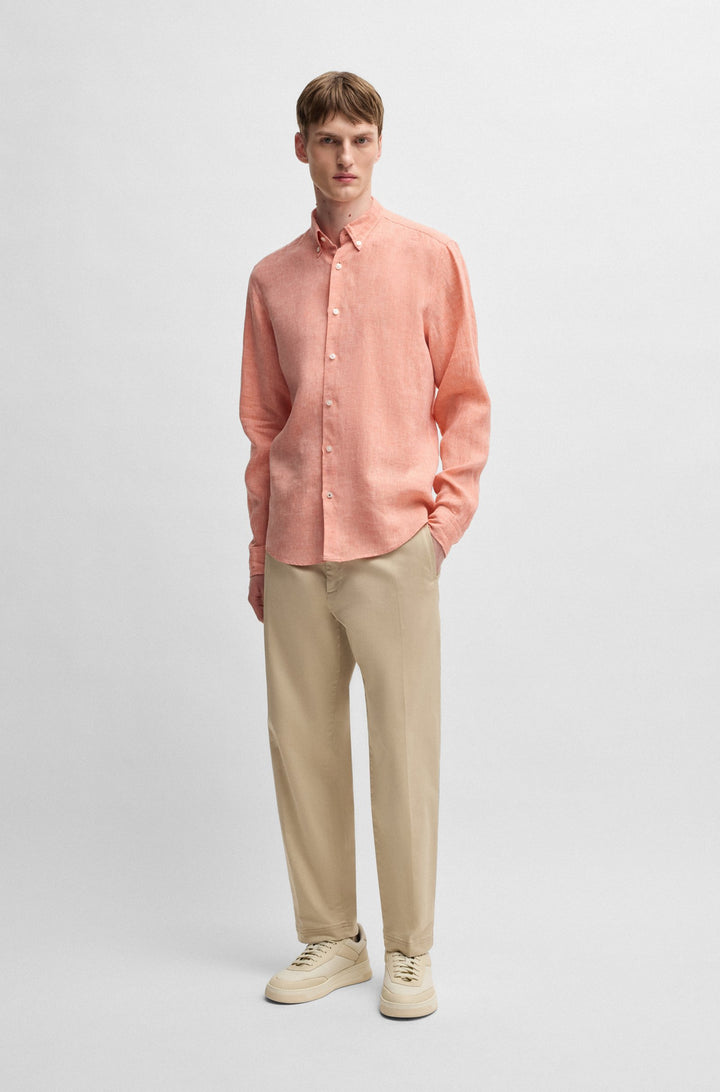 BOSS Casual Shirts Regular Fit - C-LIAM-S-BD-C1-243 50529137- Concorde Fashion#color_orange-823