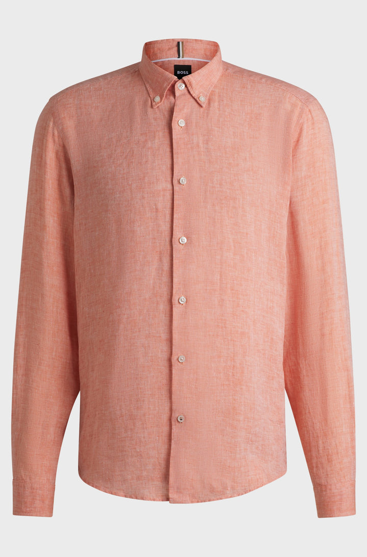 BOSS Casual Shirts Regular Fit - C-LIAM-S-BD-C1-243 50529137- Concorde Fashion#color_orange-823