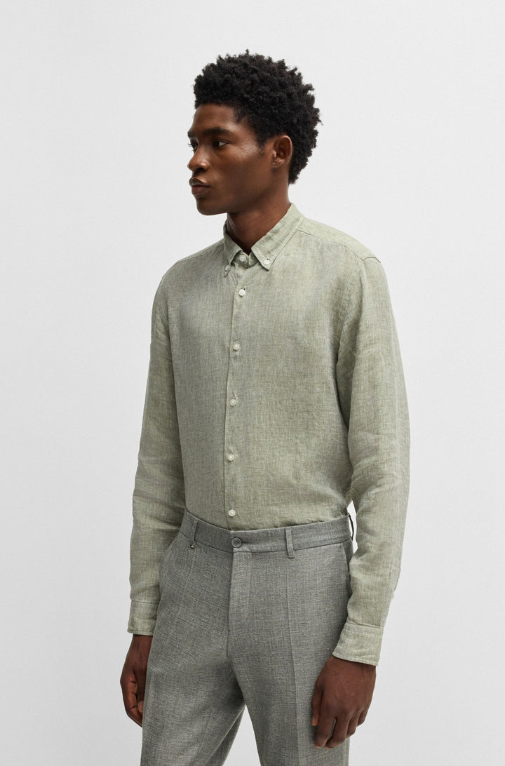 BOSS Casual Shirts Regular Fit - C-LIAM-S-BD-C1-243 50529137- Concorde Fashion#color_green-311
