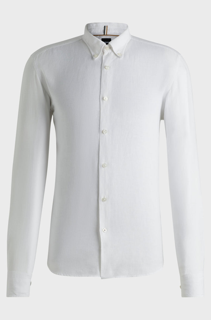 BOSS Casual Shirts Regular Fit - C-LIAM-S-BD-C1-243 50529137- Concorde Fashion#color_white-100