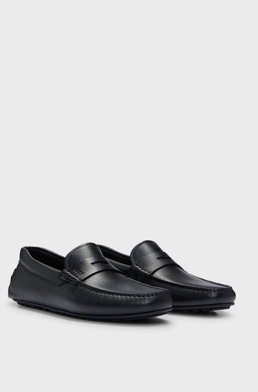 BOSS Casual Shoes Standard Sole in Leather - NOEL_MOCC_TB 10258377 01-50523026- Concorde Fashion#color_black-001
