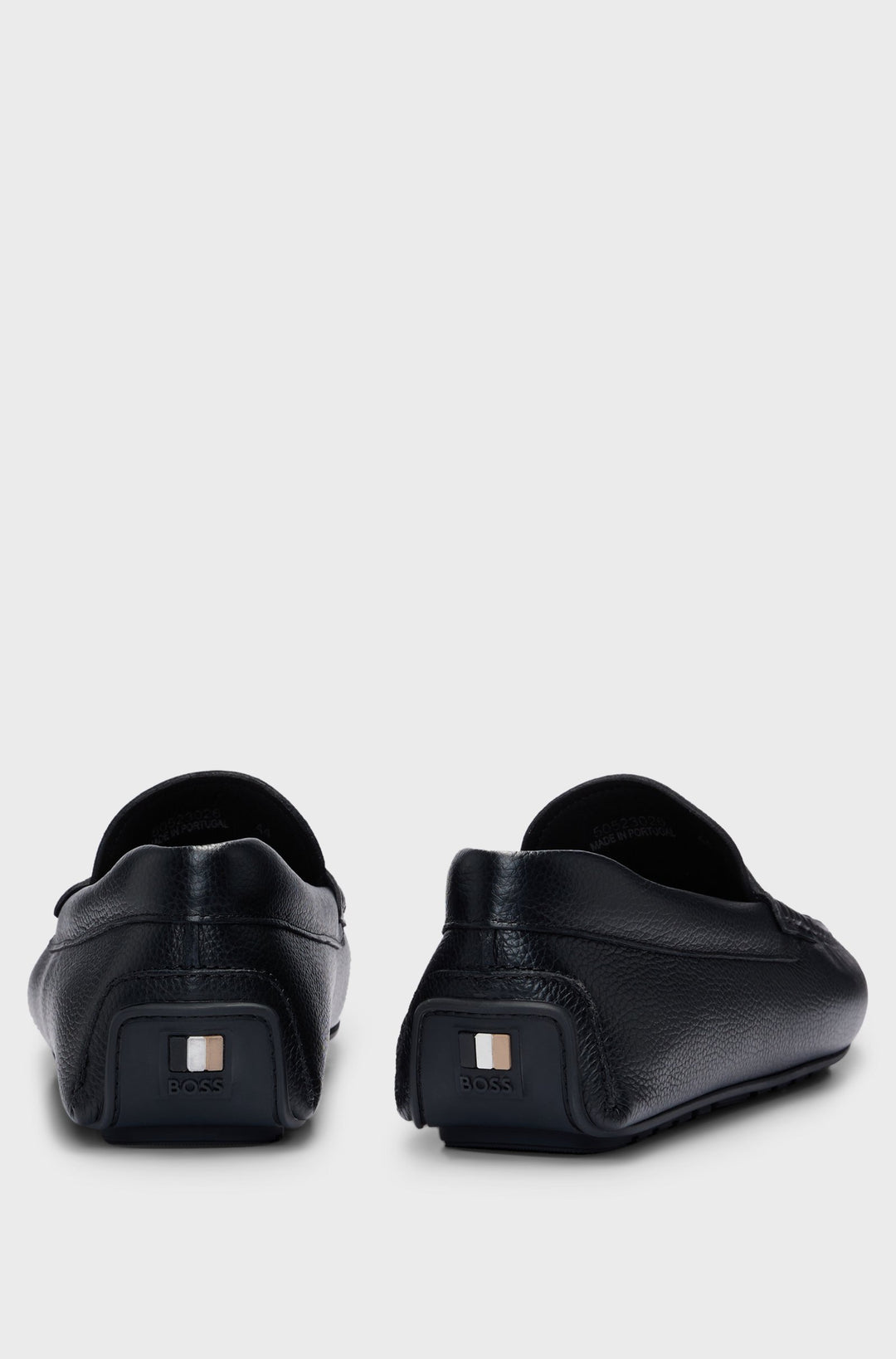 BOSS Casual Shoes Standard Sole in Leather - NOEL_MOCC_TB 10258377 01-50523026- Concorde Fashion#color_black-001