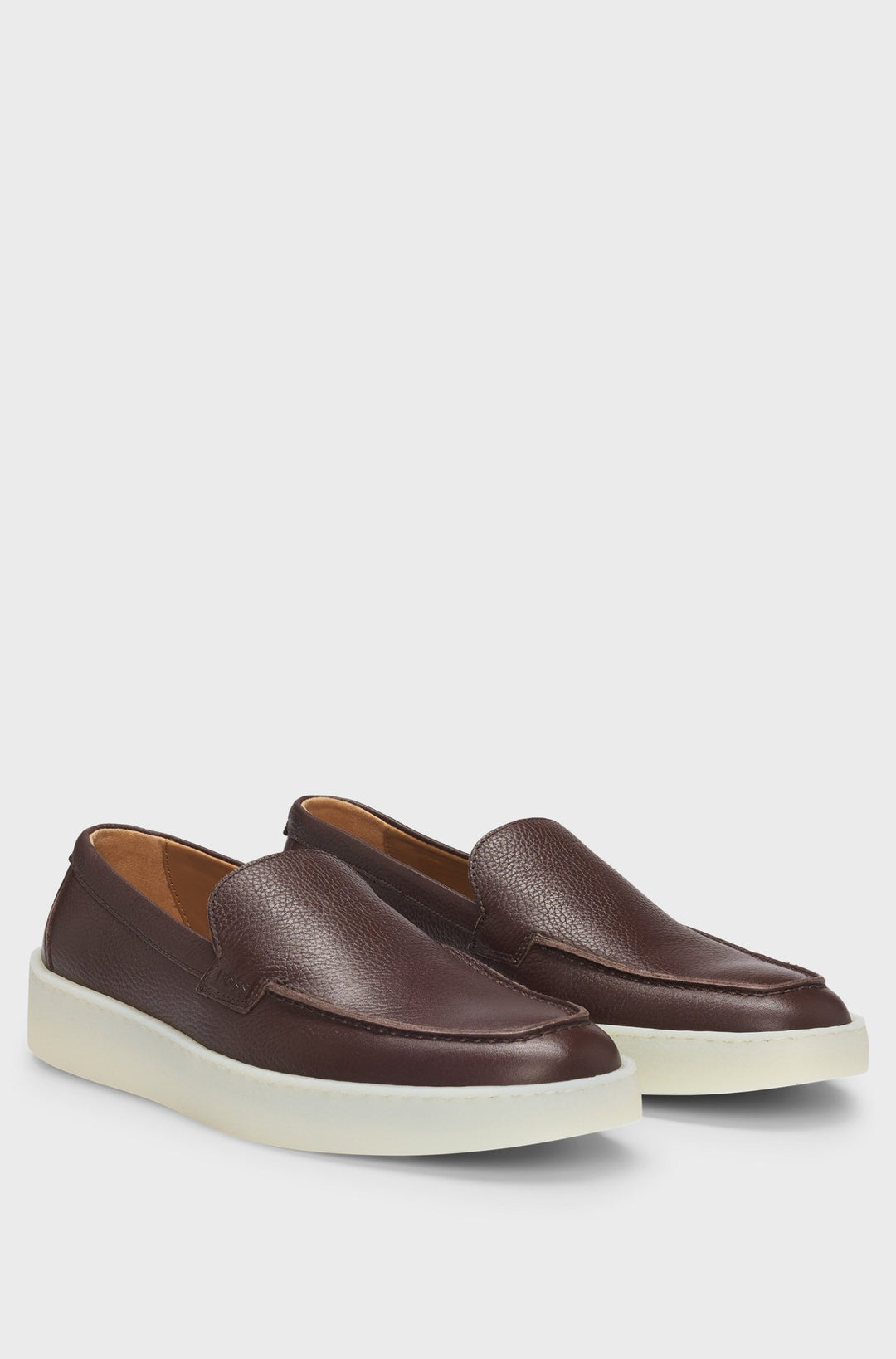 BOSS Casual Shoes Standard Sole in Leather - CLAY_LOAF_TB 10258377 01-50523929- Concorde Fashion#color_brown-206
