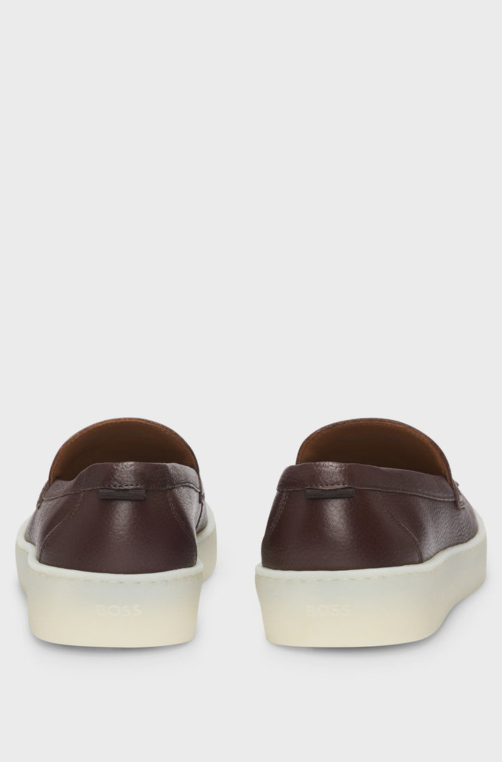 BOSS Casual Shoes Standard Sole in Leather - CLAY_LOAF_TB 10258377 01-50523929- Concorde Fashion#color_brown-206