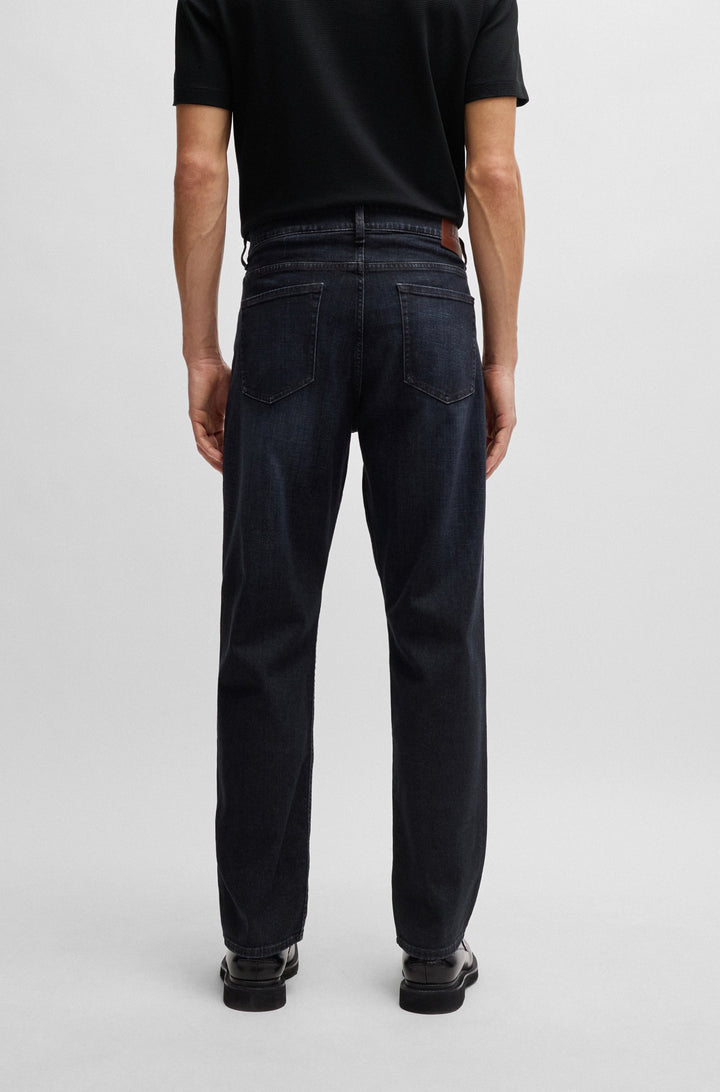 BOSS Relaxed Fit Jeans in Cotton Mix - ANDERSON 10259049 01-50513627- Concorde Fashion#color_charcoal-010