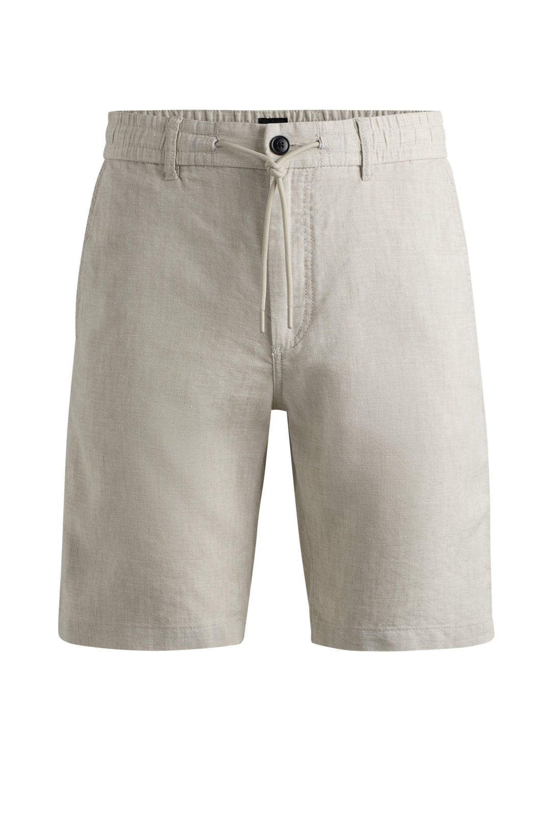 BOSS Tapered Fit Trousers in Linen Mix - CHINO-TAPERED-DS-1-S 10259054 01-50513027- Concorde Fashion#color_beige-271