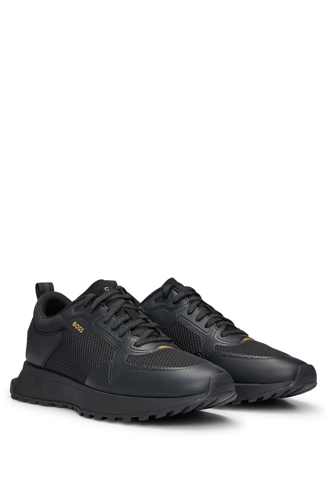 BOSS Sneakers  in Polyester - JONAH_RUNN_METH 10259130 01-50513195- Concorde Fashion#color_black-007