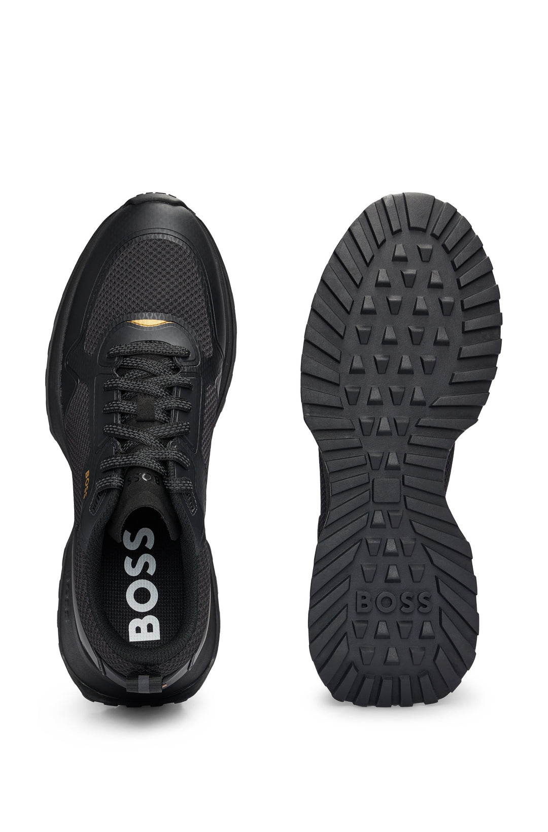 BOSS Sneakers  in Polyester - JONAH_RUNN_METH 10259130 01-50513195- Concorde Fashion#color_black-007