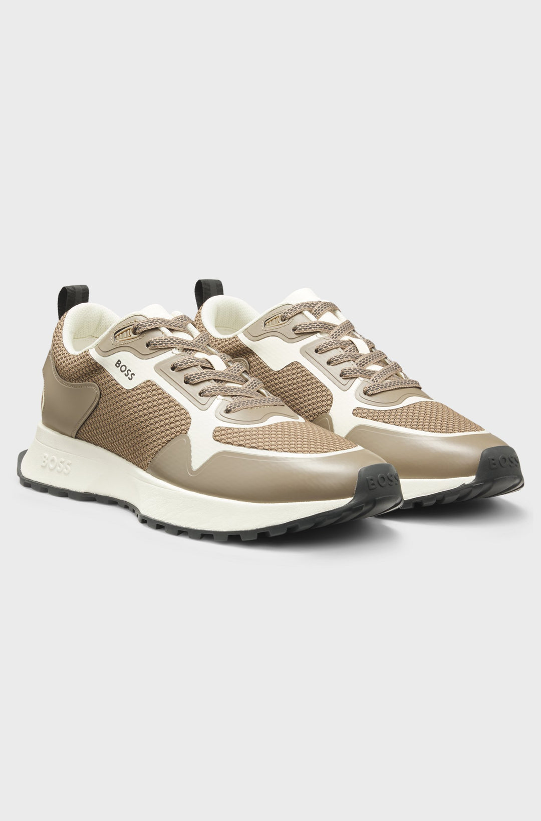 BOSS Sneakers  in Polyester - JONAH_RUNN_METH 10259130 01-50513195- Concorde Fashion#color_beige-257