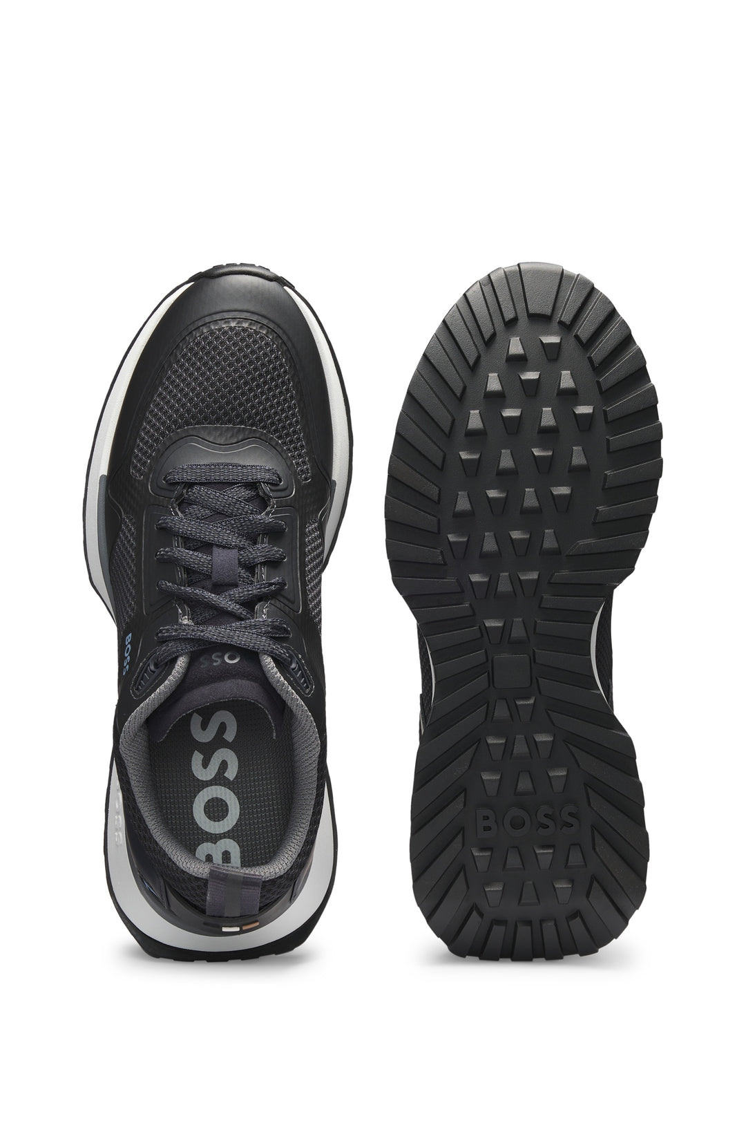 BOSS Sneakers  in Polyester - JONAH_RUNN_METH 10259130 01-50513195- Concorde Fashion#color_navy-402
