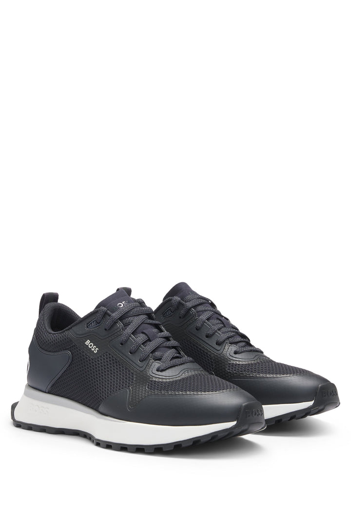 BOSS Sneakers  in Polyester - JONAH_RUNN_METH 10259130 01-50513195- Concorde Fashion#color_navy-406