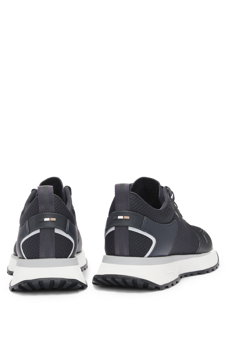 BOSS Sneakers  in Polyester - JONAH_RUNN_METH 10259130 01-50513195- Concorde Fashion#color_navy-406