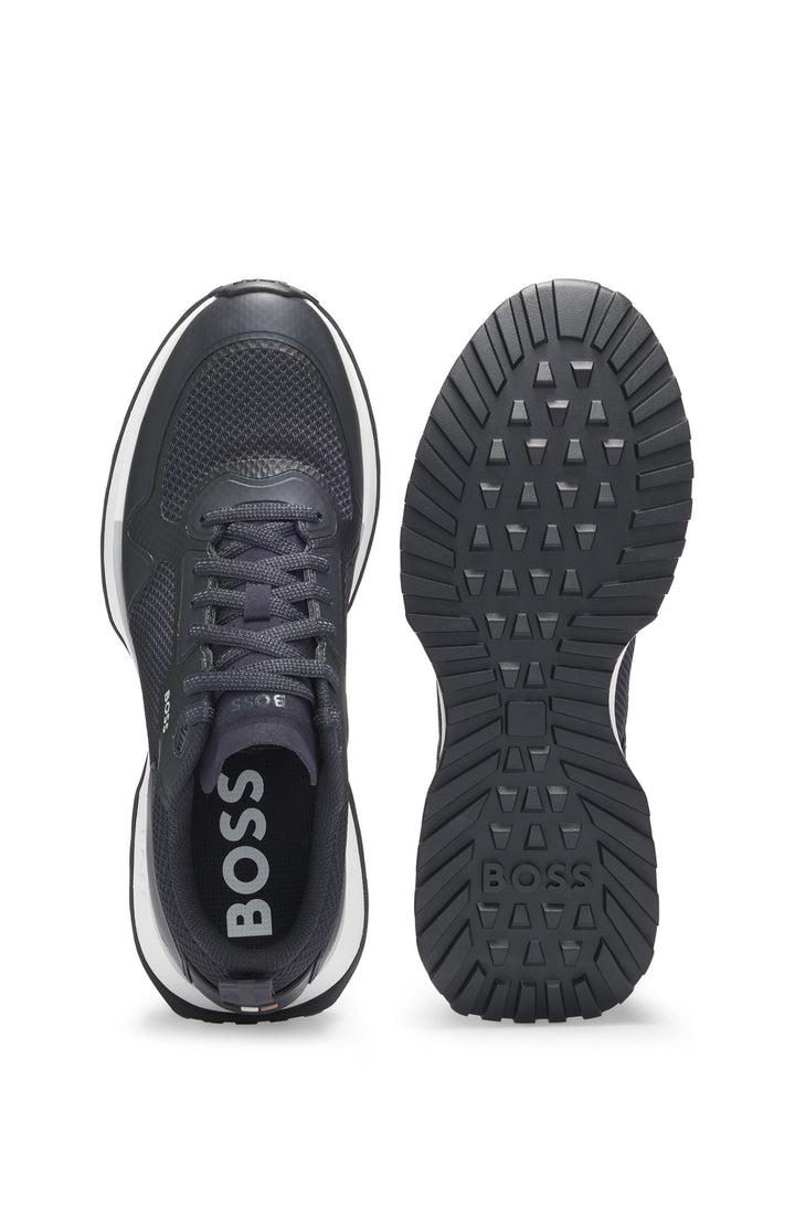 BOSS Sneakers  in Polyester - JONAH_RUNN_METH 10259130 01-50513195- Concorde Fashion#color_navy-406
