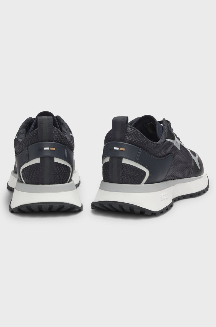 BOSS Sneakers  in Polyester - JONAH_RUNN_METH 10259130 01-50513195- Concorde Fashion#color_blue-462