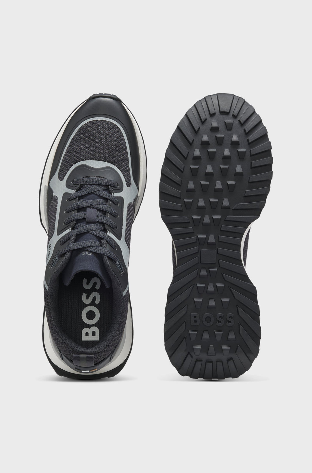 BOSS Sneakers  in Polyester - JONAH_RUNN_METH 10259130 01-50513195- Concorde Fashion#color_blue-462