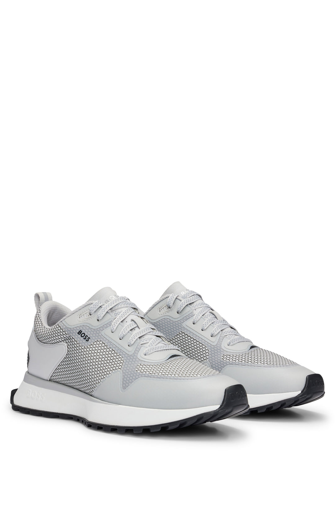 BOSS Sneakers  in Polyester - JONAH_RUNN_METH 10259130 01-50513195- Concorde Fashion#color_white-121