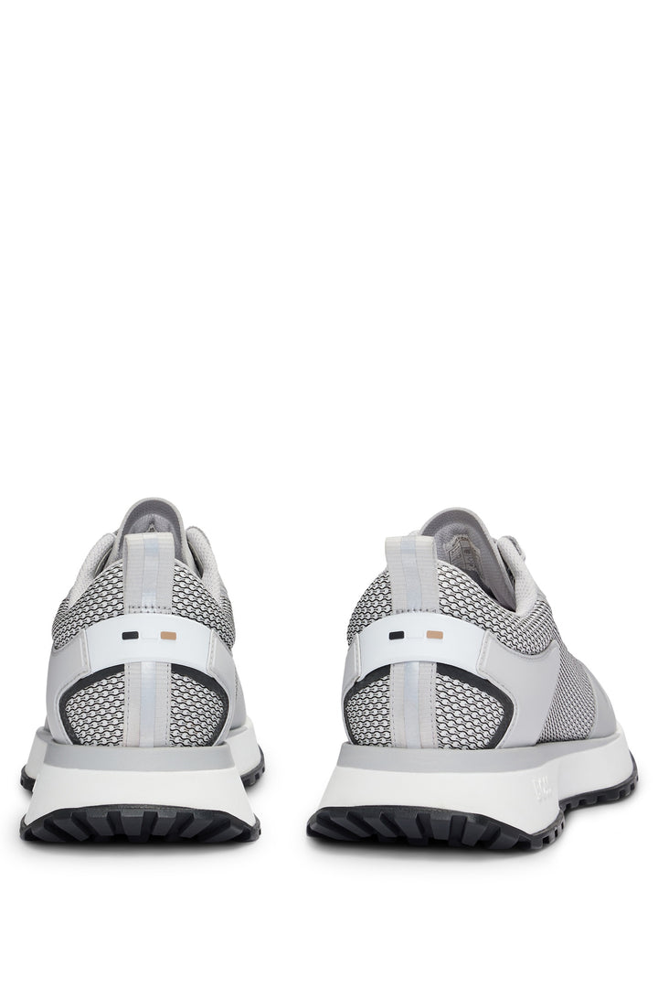 BOSS Sneakers  in Polyester - JONAH_RUNN_METH 10259130 01-50513195- Concorde Fashion#color_white-121