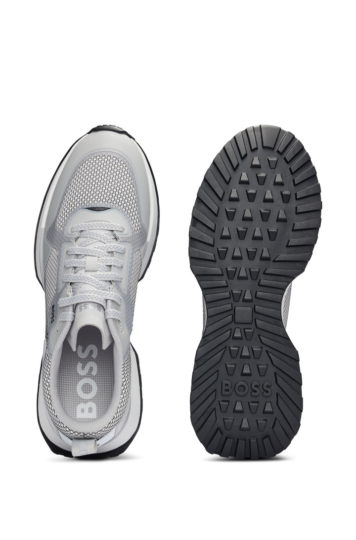 BOSS Sneakers  in Polyester - JONAH_RUNN_METH 10259130 01-50513195- Concorde Fashion#color_white-121