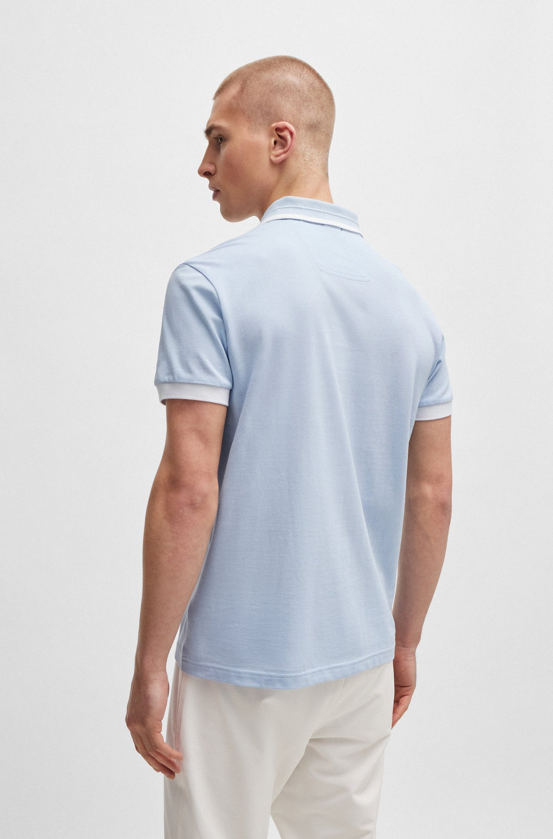 BOSS Regular Fit Polos in Cotton - PADDY 1 10259156 01-50512995- Concorde Fashion#color_purple-527