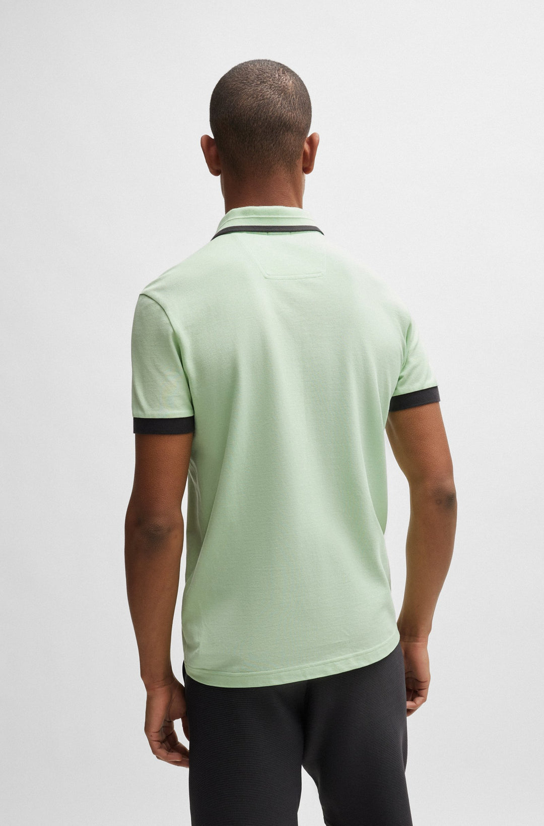 BOSS Regular Fit Polos in Cotton - PADDY 1 10259156 01-50512995- Concorde Fashion#color_green-388