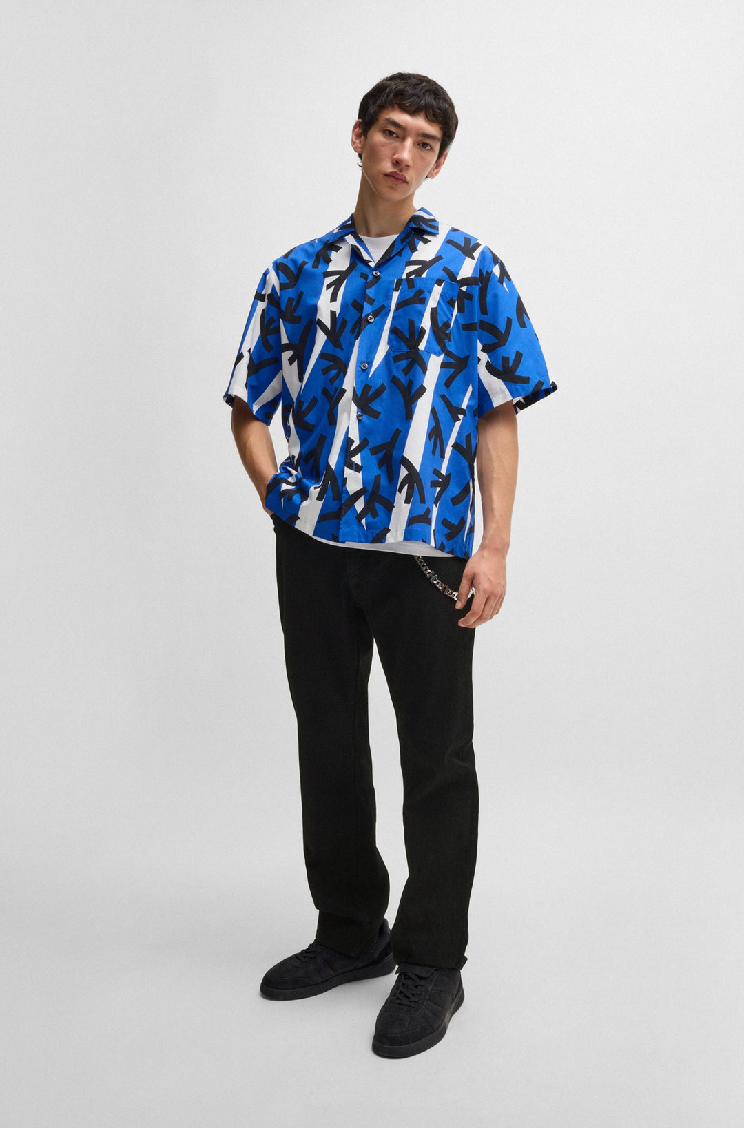 HUGO Jeans Regular Fit - JONAH 50511485- Concorde Fashion#color_black-001