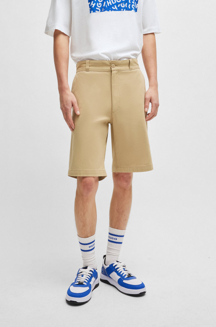 HUGO Shorts Regular Fit - DANTE242 50510605- Concorde Fashion#color_beige-269