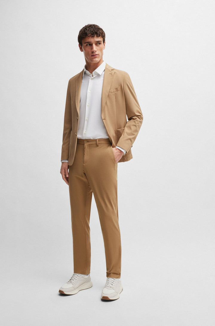BOSS Blazers Slim Fit in Nylon - P-HANRY-J-WG-233 10259231 01-50521579- Concorde Fashion#color_beige-282