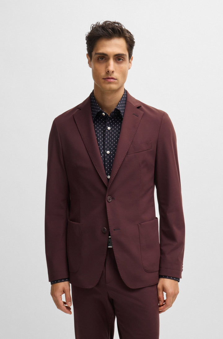 BOSS Blazers Slim Fit in Nylon - P-HANRY-J-WG-233 10259231 01-50521579- Concorde Fashion#color_red-642
