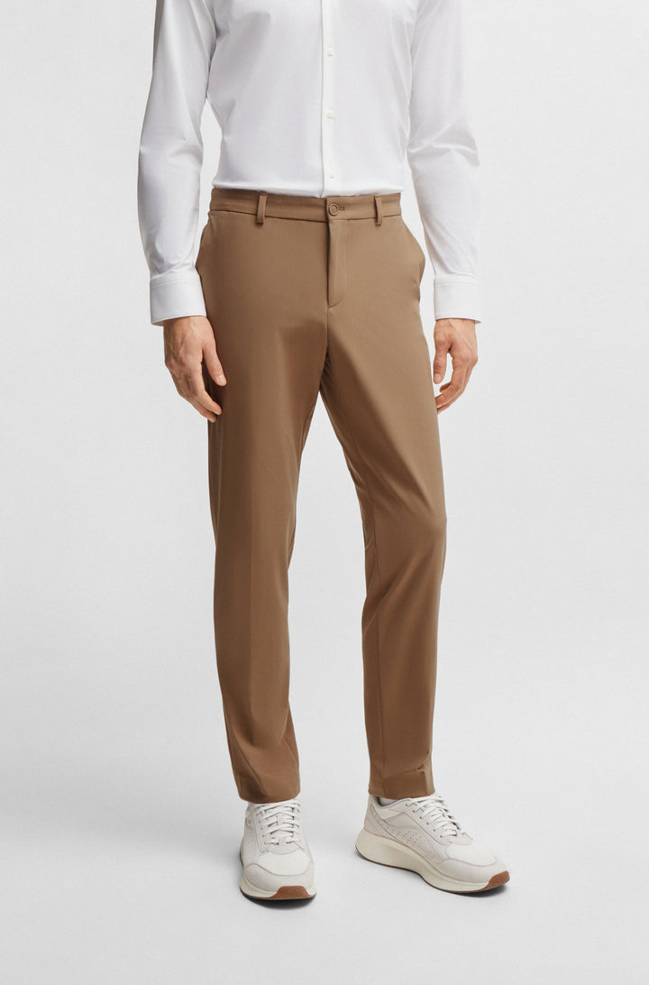 BOSS Trousers  in Nylon - P-GENIUS-J-CW-WG-243 10259231 01-50521600- Concorde Fashion#color_beige-282