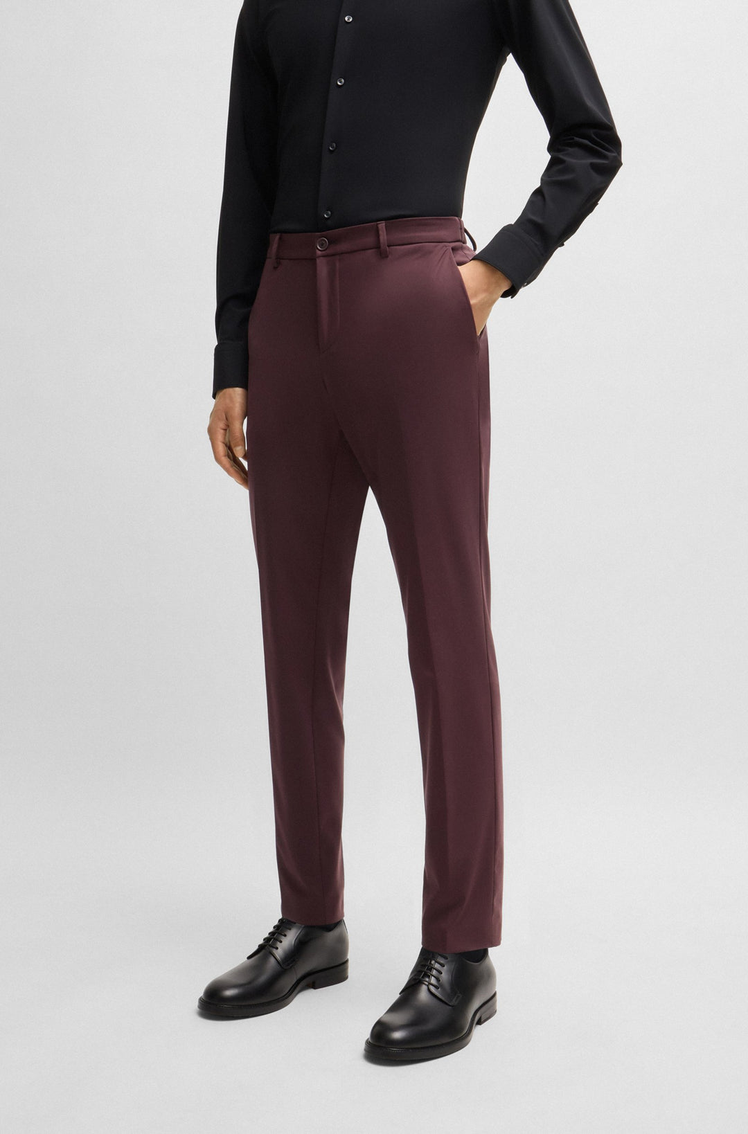 BOSS Trousers  in Nylon - P-GENIUS-J-CW-WG-243 10259231 01-50521600- Concorde Fashion#color_red-642