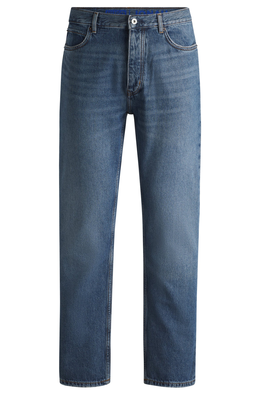 HUGO Jeans Regular Fit in Cotton - JONAH 10259233 04-50511497- Concorde Fashion#color_navy-416