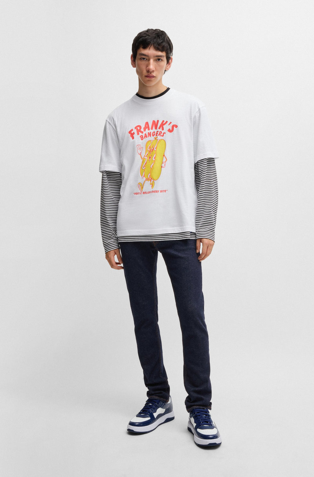 HUGO Jeans Extra-Slim Fit - ZANE 50509158- Concorde Fashion#color_navy-401