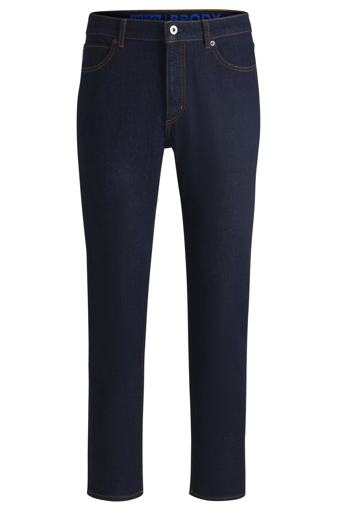 HUGO Jeans Tapered Fit in Cotton Mix - BRODY 10259241 03-50511496- Concorde Fashion#color_navy-401