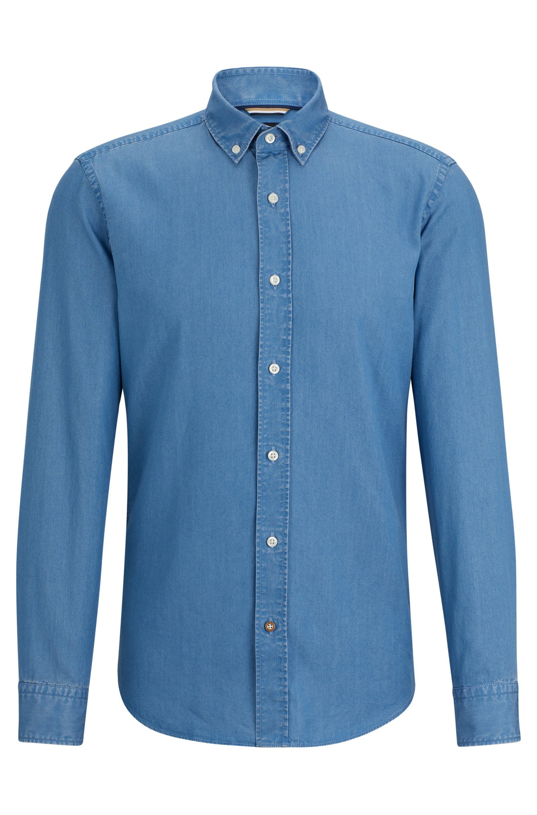 BOSS Casual Fit Casual Shirts in Viscose Mix - C-HAL-BD-C1-223 10259348 01-50513728- Concorde Fashion#color_blue-437