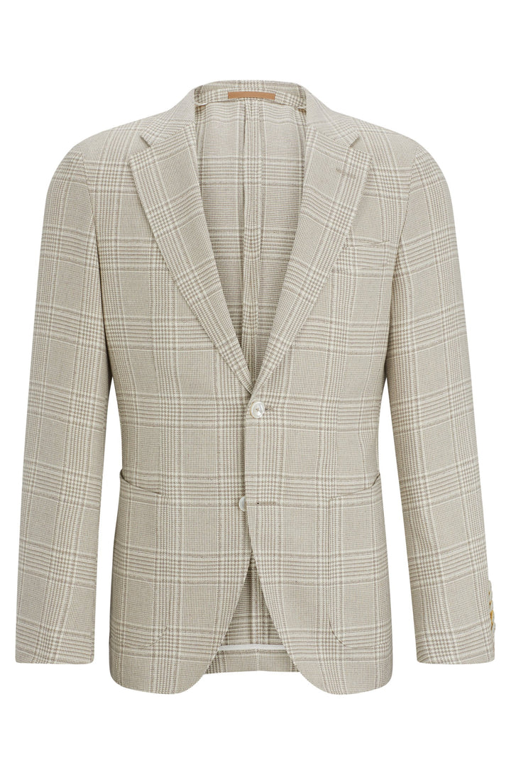 BOSS CAMEL Slim Fit Formal Jackets in Wool Mix - L-HESTON-241 10259357 01-50514374- Concorde Fashion#color_beige-271