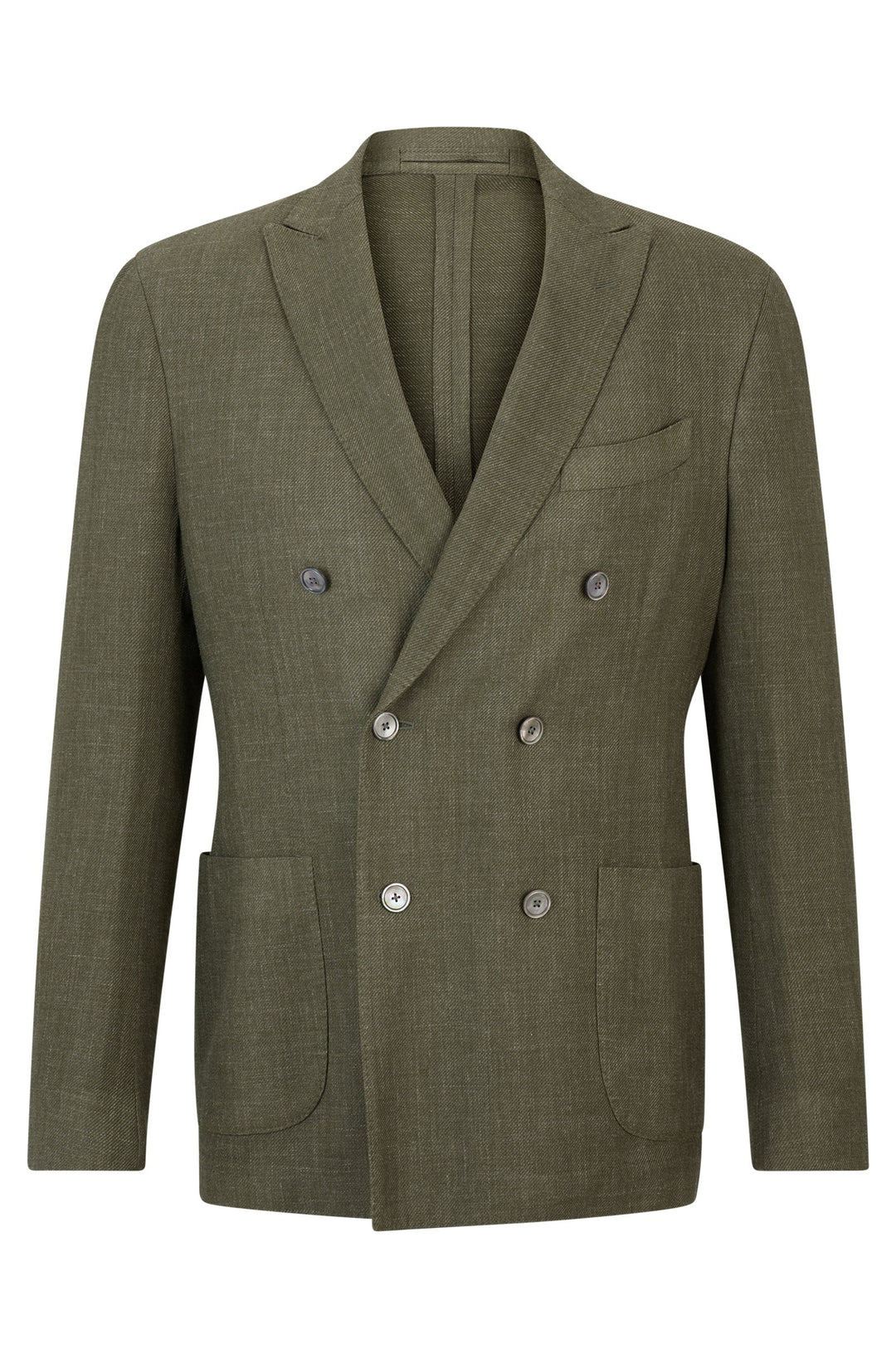 BOSS CAMEL Slim Fit Formal Jackets in Wool Mix - L-HESTON-DB-D-234F 10259408 01-50514412- Concorde Fashion#color_green-344