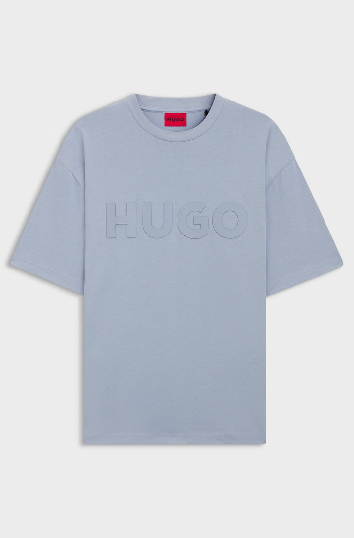 HUGO T-Shirts Oversize Fit in Cotton - DINKEE 10259511 01-50525765- Concorde Fashion#color_purple-513