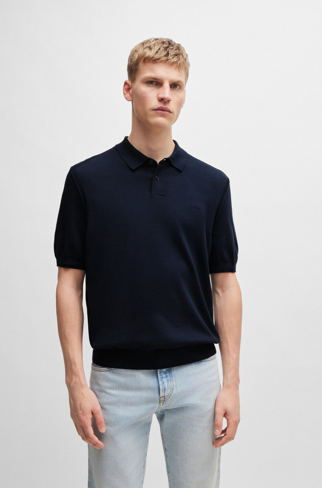 BOSS Sweaters Regular Fit - ASAC_P 50514223- Concorde Fashion#color_navy-404