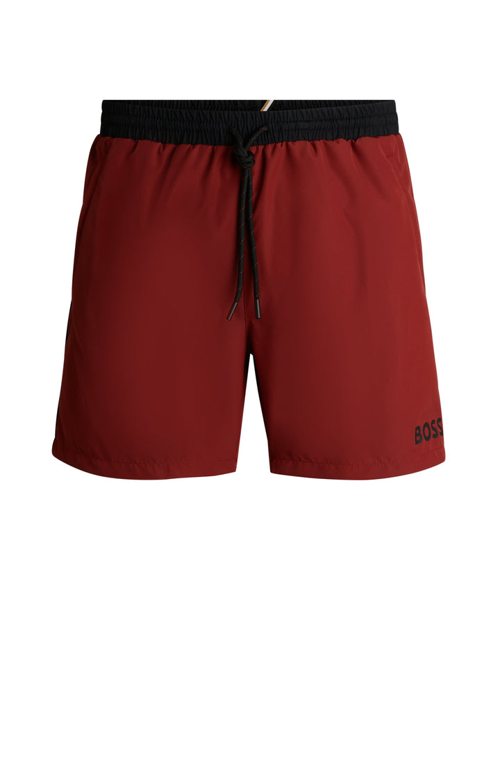 BOSS  Shorts in Polyester - STARFISH 10259586 01-50515191- Concorde Fashion#color_brown-248