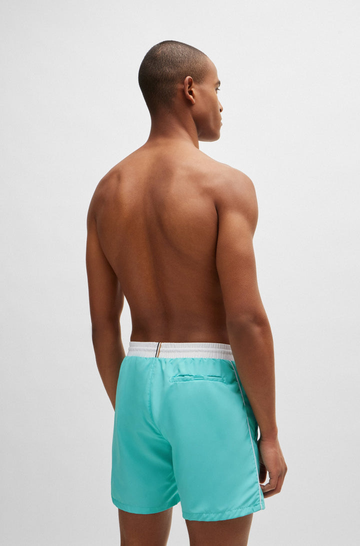 BOSS  Shorts in Polyester - STARFISH 10259586 01-50515191- Concorde Fashion#color_blue-442