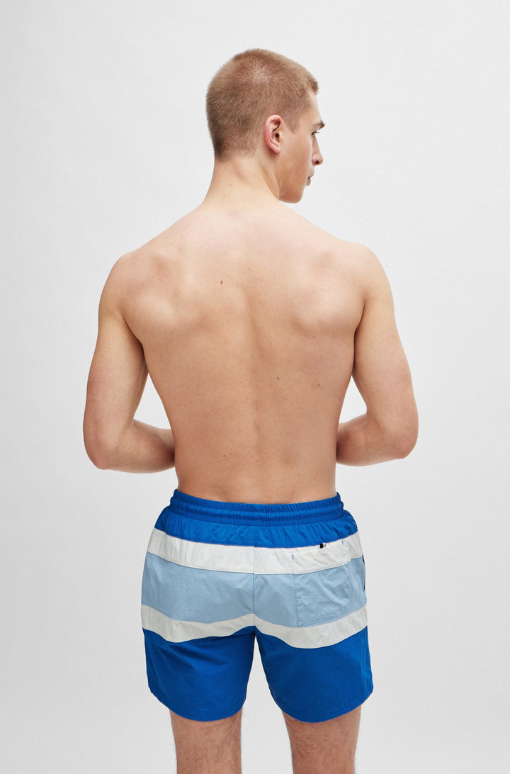BOSS  Shorts in Nylon - RICO 10259623 01-50515700- Concorde Fashion#color_blue-423