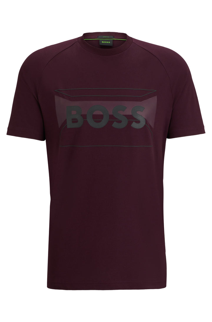 BOSS Regular Fit T-Shirts in Cotton Mix - TEE 2 10259641 01-50514527- Concorde Fashion#color_pink-697