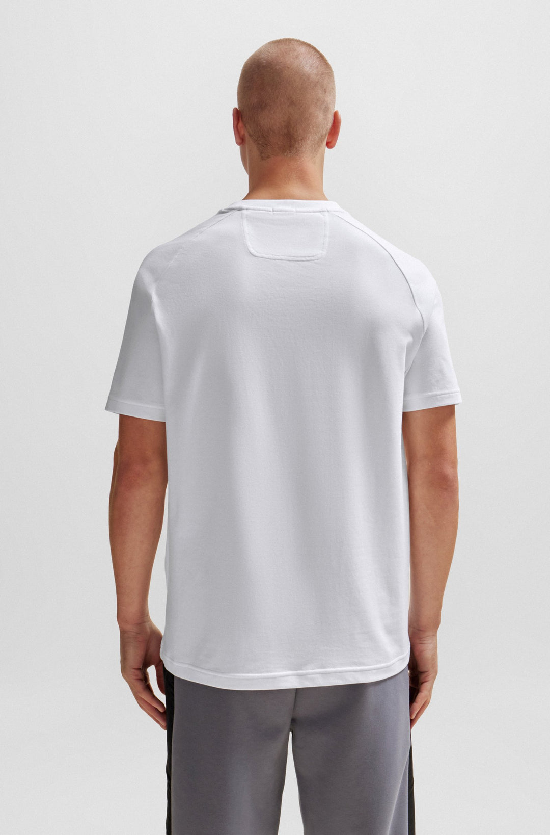 BOSS Regular Fit T-Shirts in Cotton Mix - TEE 2 10259641 01-50514527- Concorde Fashion#color_white-100
