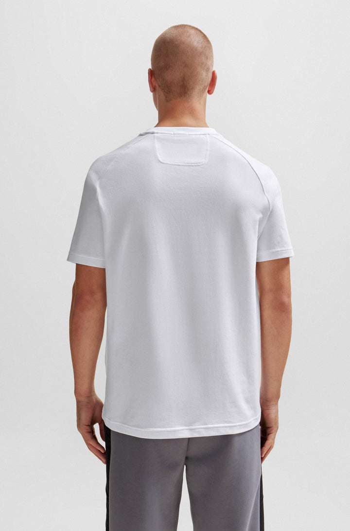 BOSS Regular Fit T-Shirts in Cotton Mix - TEE 2 10259641 01-50514527- Concorde Fashion#color_white-100
