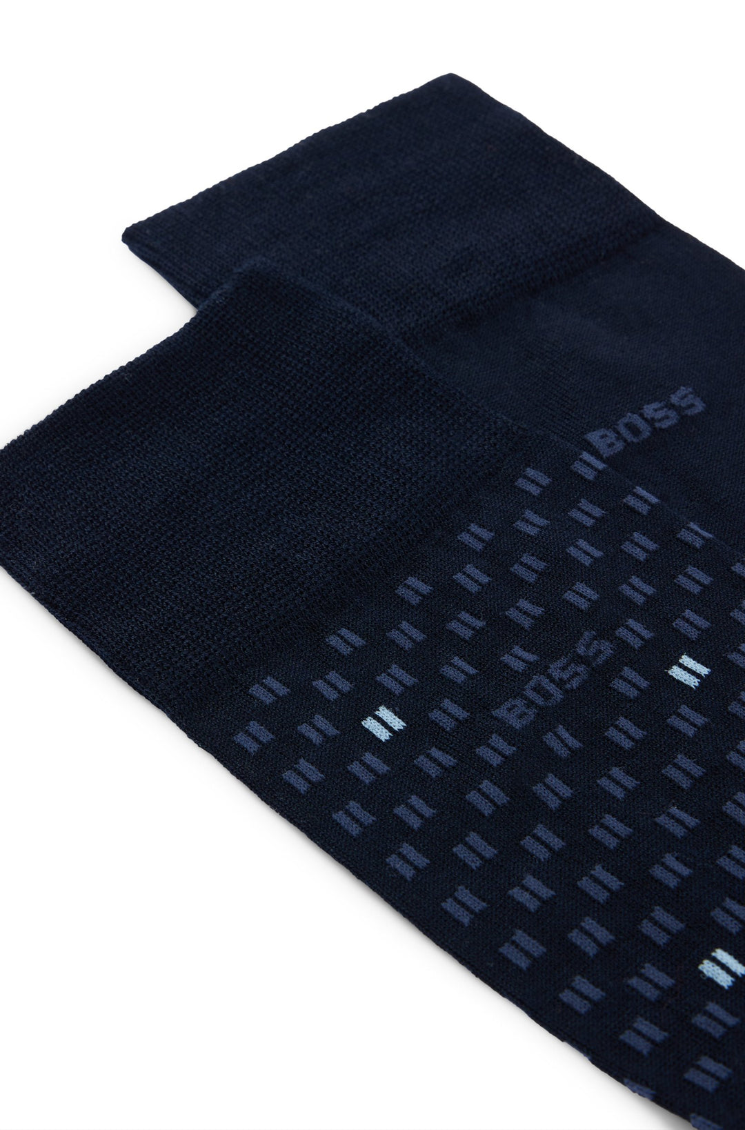BOSS  Socks in Cotton Mix - 2P RS MINI TILE MC 10259872 01-50515120- Concorde Fashion#color_navy-401