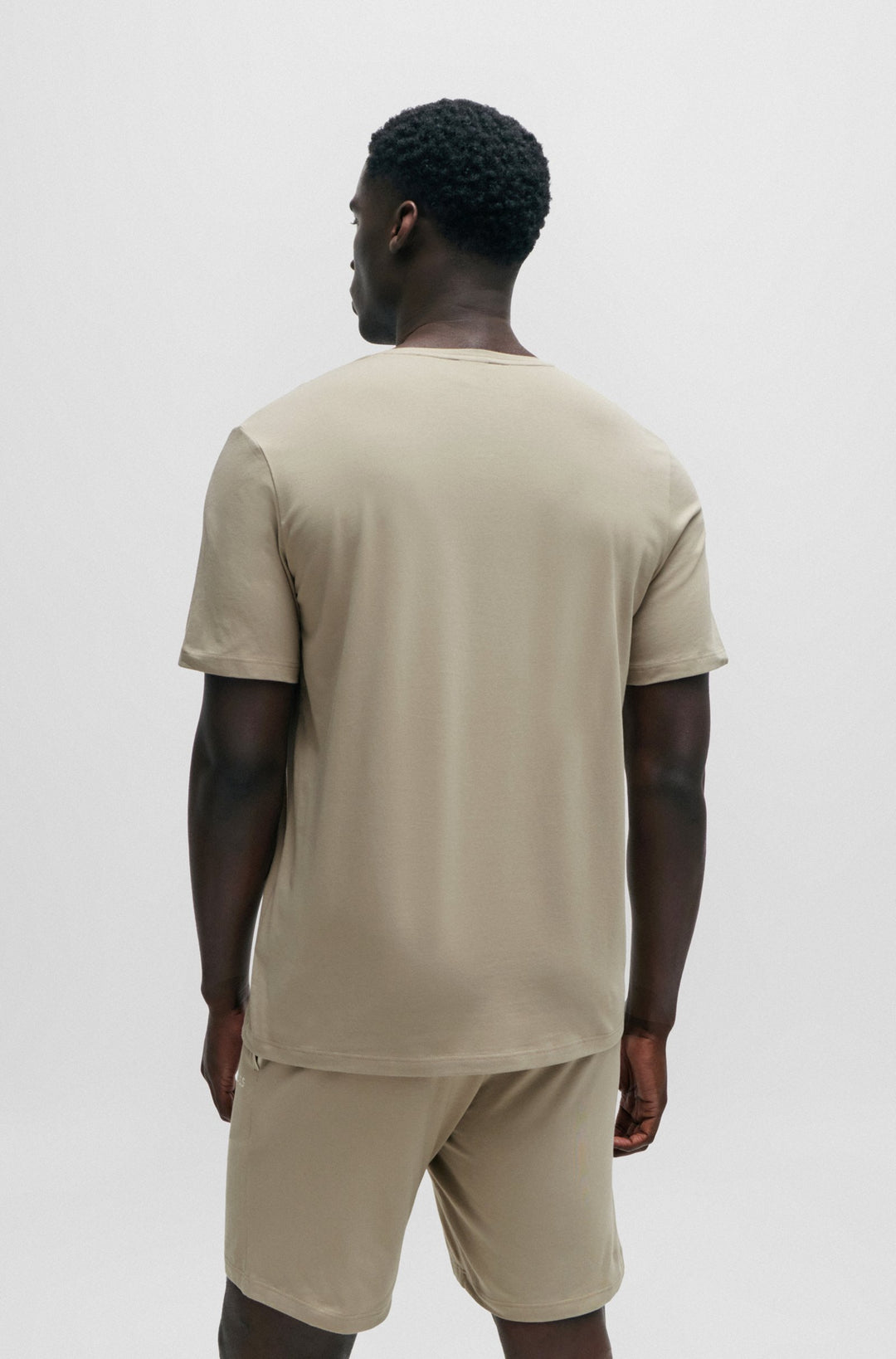 BOSS Regular Fit T-Shirts in Cotton Mix - MIX&MATCH T-SHIRT R 10259900 01-50515312- Concorde Fashion#color_beige-255