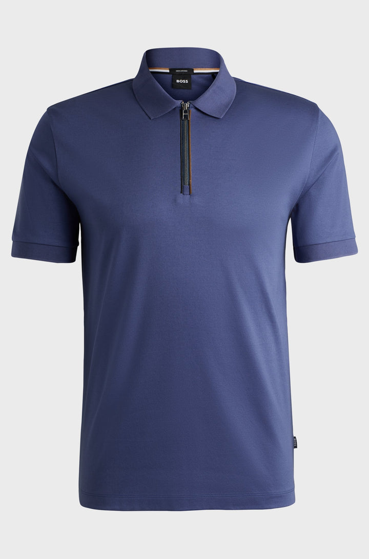 BOSS Polos Slim Fit in Cotton - C-POLSTON 36 10260025 01-50521118- Concorde Fashion#color_navy-412